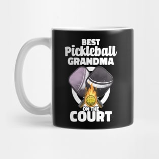 Best Pickleball Grandma Paddle Pickleballer Lucky Pickleball Mug